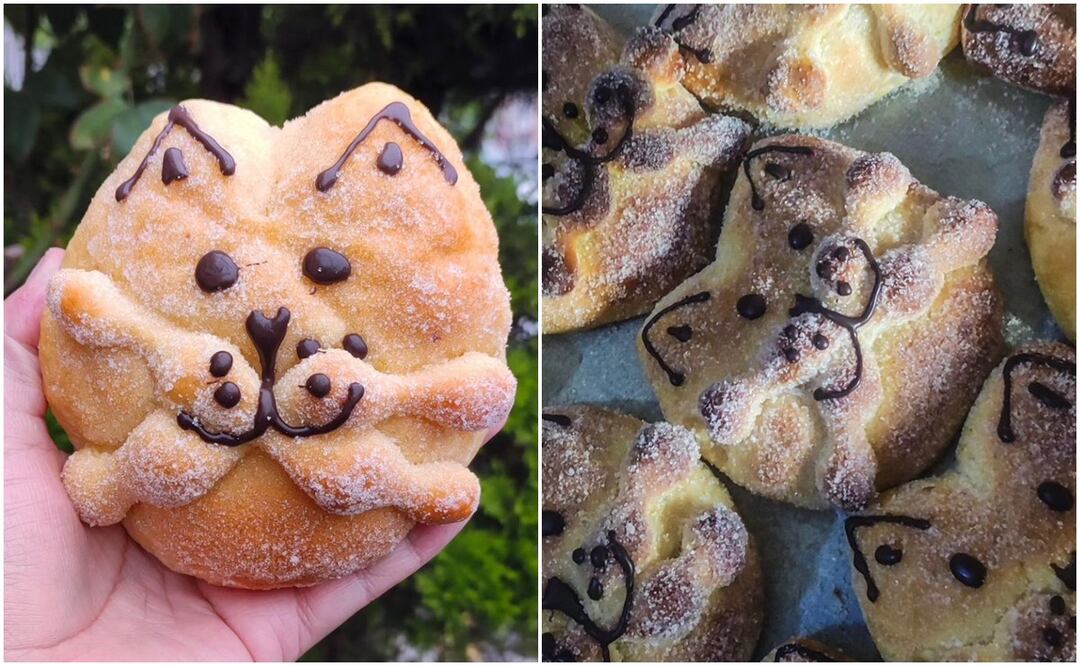 El pan de muerto cada año se presta para reinventarse y darle vida a distintas creaciones culinarias que causan gran sensación. Fotos: Instagram @rituuual