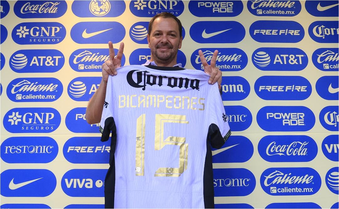 Santiago Baños, presidente deportivo del América. FOTO: GABRIEL PANO/ EL UNIVERSAL