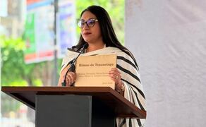 La presidenta municipal de Tenancingo, Estado de México, Nancy Nápoles Pacheco. Foto: Facebook @nannapoles