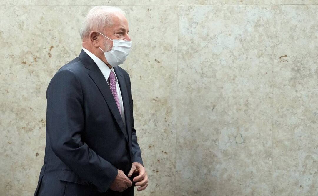 Luiz Inácio Lula da Silva, presidente de Brasil, antes de la cirurgia de cadera a la que se sometió. Foto: AP