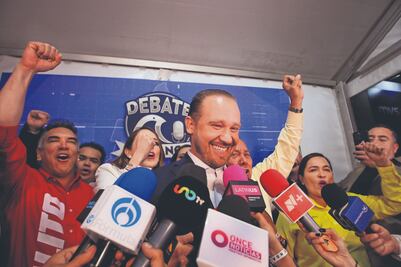 En segundo debate, Taboada va por más inversión para el agua