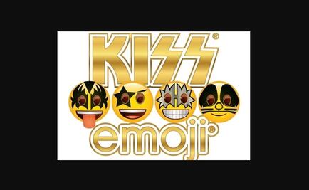 Kiss estará en todos lados debido a sus emojis