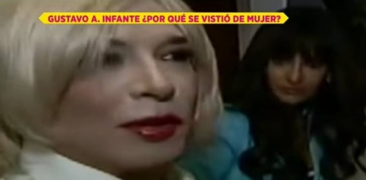 Reviven fotos de Gustavo Adolfo Infante vestido de mujer: la explicación detrás de las imágenes