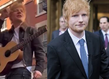 Tras ganar juicio por plagio, Ed Sheeran festeja con mini concierto en una calle de Nueva York