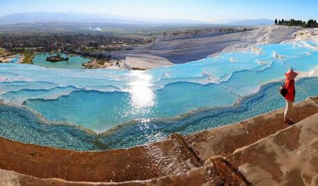 Las cascadas petrificadas de Pamukkale