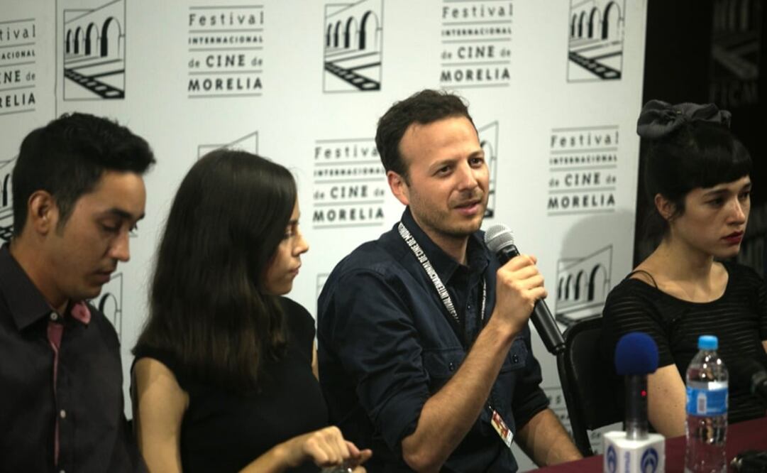 El cineasta presentó en el Festival de Morelia su más reciente película  FOTO: Armando Solís / EL UNIVERSAL