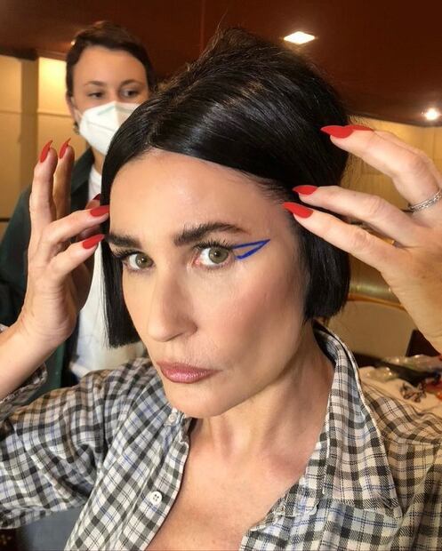 Demi Moore. Fuente: Instagram @demimoore