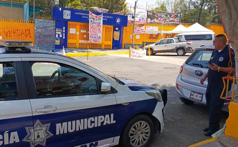 CCH Naucalpan cumple 17 días cerrado. Foto: Rebeca Jiménez