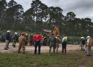 Pemex controla fuga de gas LP por toma clandestina en Nanacamilpa, Tlaxcala; huachigaseros que operan en la región, los causantes