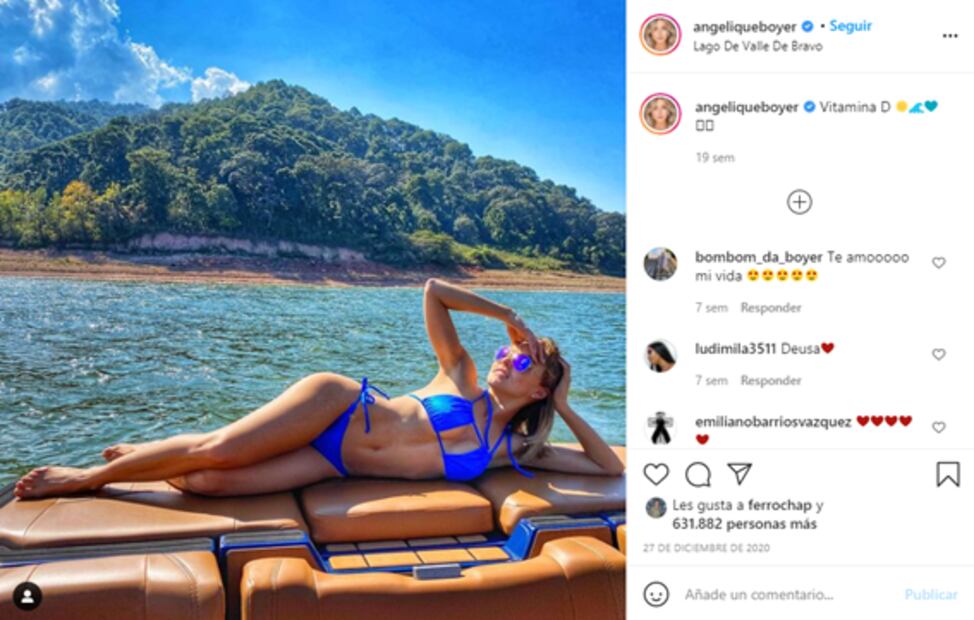 Angelique Boyer presume su figura en el mini bikini más hot que verás esta semana