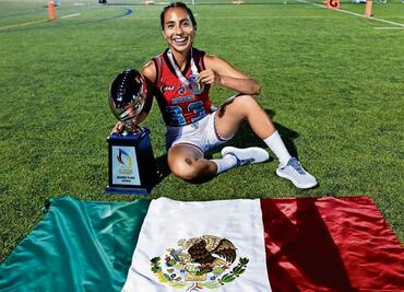 Diana Flores sueña con jugar con la Selección Mexicana de Flag Football en los Juegos Olímpicos de 2028