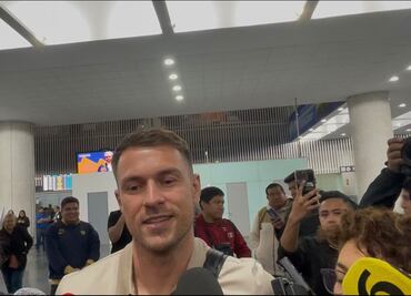 Aaron Ramsey aterriza en México para cerrar su contratación con Pumas; “Estoy emocionado de jugar para este club histórico”