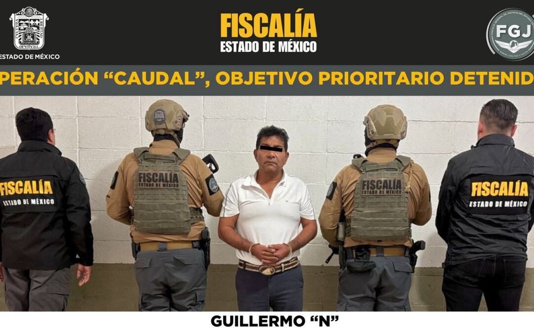 Detienen a Guillermo "N" presunto integrante del "Sindicato 22 de Octubre"
Foto: Especial.