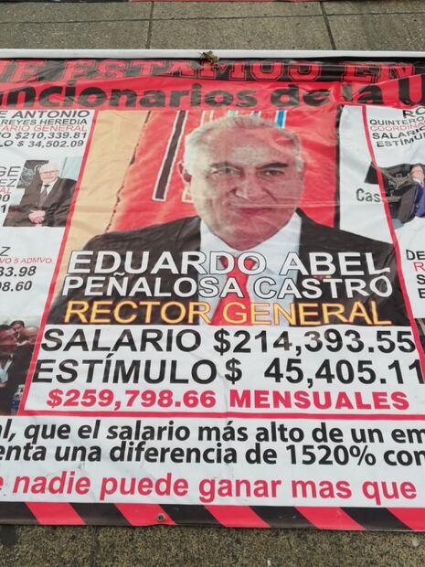 Exhiben supuestos salarios de 16 funcionarios de la UAM