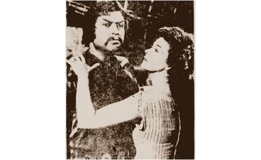 Pedro Armendáriz en “The Conqueror”. FOTO: Hemeroteca EL UNIVERSAL 