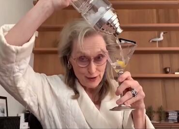 Cuarentena: Meryl Streep se emborracha y canta con sus amigas