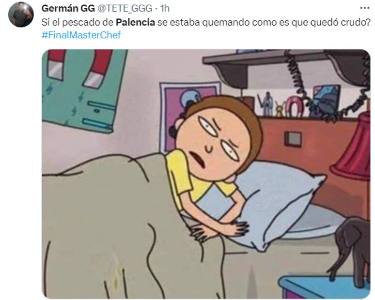 Los memes que dejó la final que perdió Paco Palencia en MasterChef Celebrity