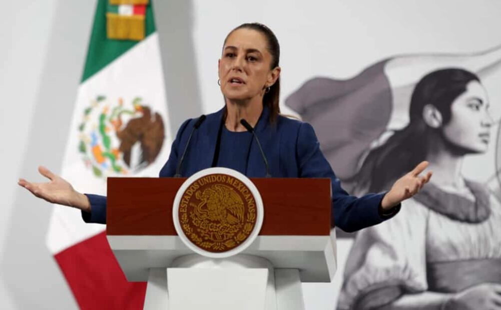 La presidenta Sheinbaum Pardo aseguró que el desgaste de la figura del senador Adán Augusto López “viene de los medios”, e insistió en que “tiene que haber pruebas” ante el caso de su exsecretario de Seguridad cuando era gobernador de Tabasco, Hernán Bermúdez Requena, líder de “La Barredora”. Foto: Carlos Mejía/EL UNIVERSAL