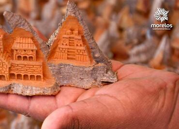 El souvenir de Tepoztlán: casitas de pochote