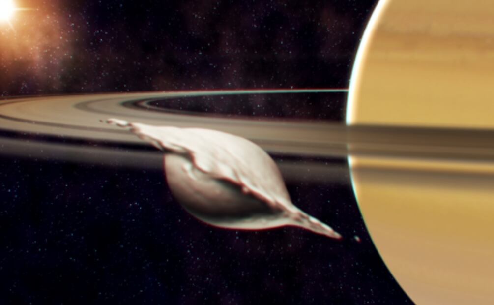 Explican la forma de ravioli de las lunas de Saturno 