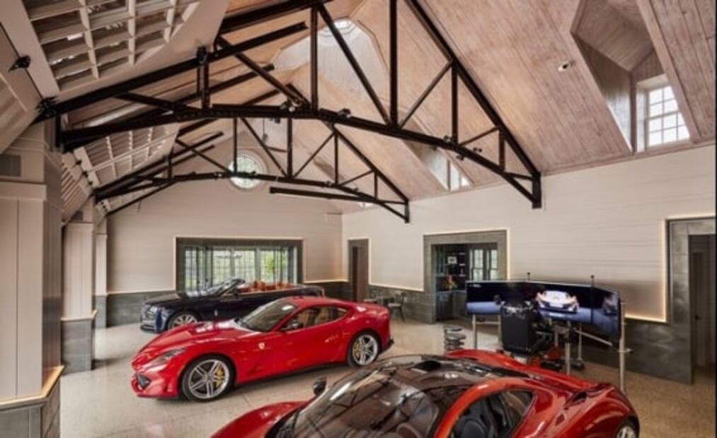 El garage de ensueño para los amantes de los autos