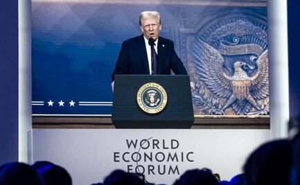 Trump en Davos: “fabriquen en Estados Unidos o paguen aranceles”; participa en el Foro Económico Mundial de forma remota