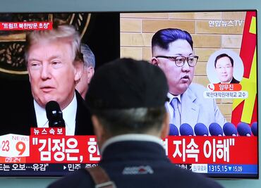 Trump acepta reunión con Kim Jong-un pero advierte que mantendrá sanciones