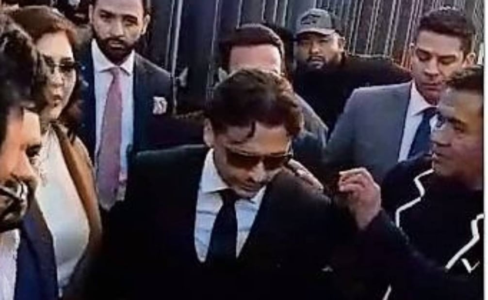 “Siempre he creído en la justicia”, dijo Christian a su salida del Penal. Foto: David Rosas / EL UNIVERSAL