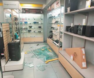 Violento ataque a Chedraui Xoxocotlán