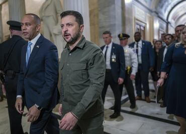 Zelensky regresa a Washington para hacer frente a los republicanos que cuestionan la ayuda a Ucrania