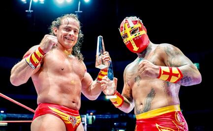Volador Jr y Templario se llevan el torneo de parejas en la Arena México