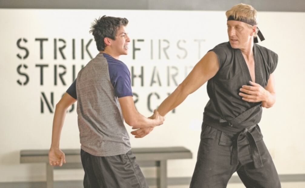 Cobra Kai, el karate no es como lo pelean Daniel San y Johnny