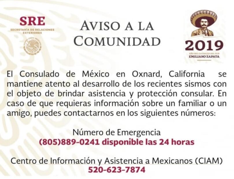 Registran nuevo sismo en California, ahora de 7.1 grados