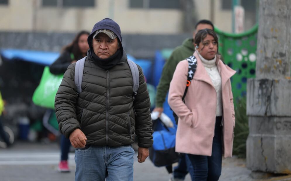 Frío en la CDMX. Foto: Gabriel Pano/EL UNIVERSAL