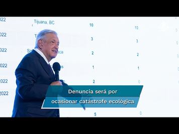 Gobierno federal  presentará una denuncia internacional contra Vulcan Materials 