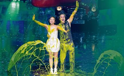 Glamour, críticas y slime “bañan” a Ángela Aguilar en los Kids’ Choice