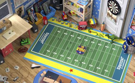 NFL: Recrean partido entre Jacksonville Jaguars y Atlanta Falcons al estilo de Toy Story