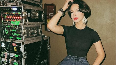 Los looks de Ángela Aguilar y María Fernanda, ex de Nodal, en su encuentro