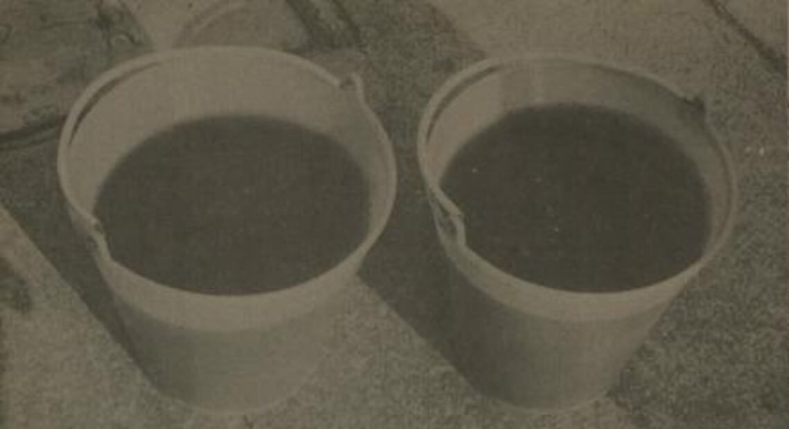 Bebemos agua embotellada por el sismo del 85