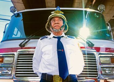 “Los únicos con vida éramos los bomberos”