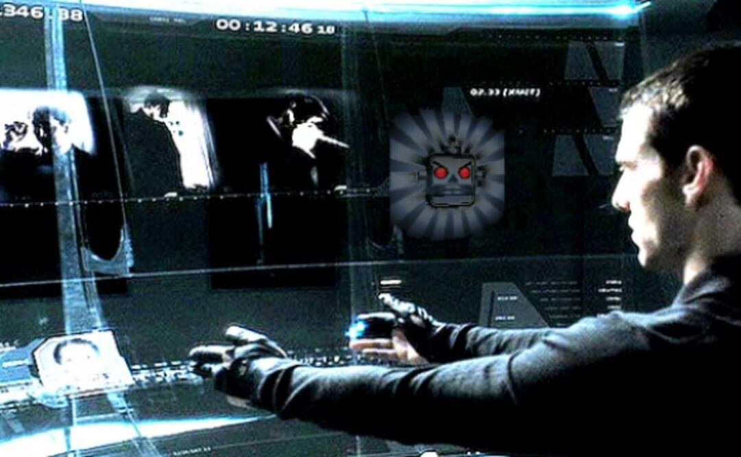 Fotograma de la película Minority Report