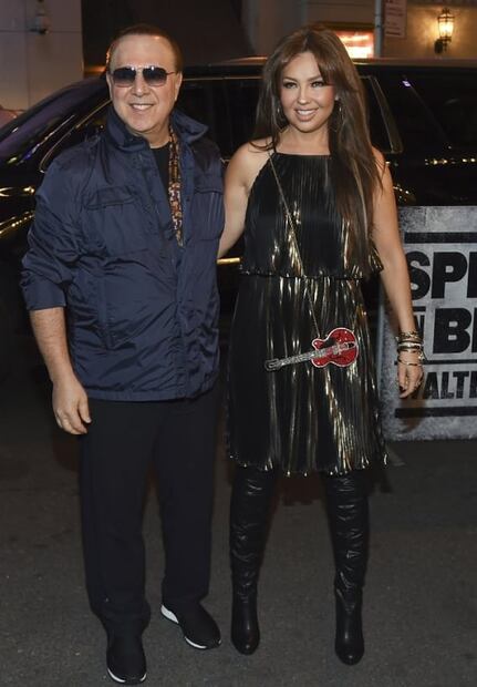 ¿Nueva separación? Thalía y Tommy Mottola habrían firmado su divorcio 