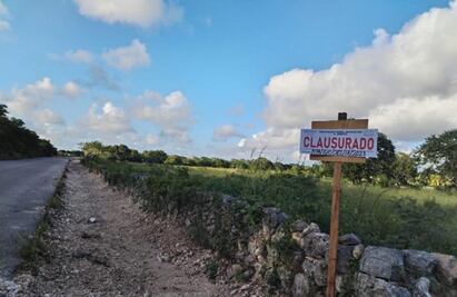 Frustra Profepa "negocio" de alcalde en Yucatán; buscaba surtir agua a residencias sin permisos