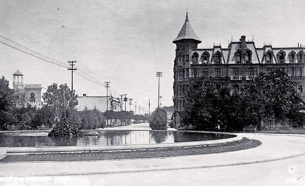 Así lucía la Roma en la década de 1920, cuando Bauche de Lustalot se mudó con su familia a la casona de la calle Colima. Colección Villasana.