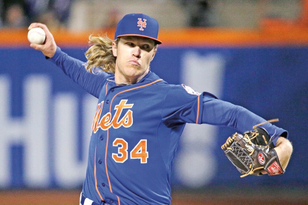 El pitcher novato de los Mets se apuntó la victoria en cinco entradas dos tercios, en las que ponchó a nueve (JULIE JACOBSON. AP)