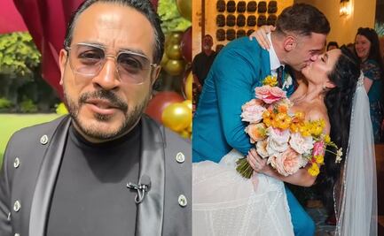 Luis Fernando Peña aclara su ausencia en la boda de Martha Higareda: "¿Cómo ver que se casa con otro?"