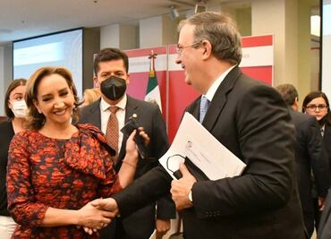 Ebrard se reúne con senadores antes de cumbre México-EU