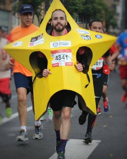 El mexicano que ganó el Récord Guinness en el maratón CDMX 