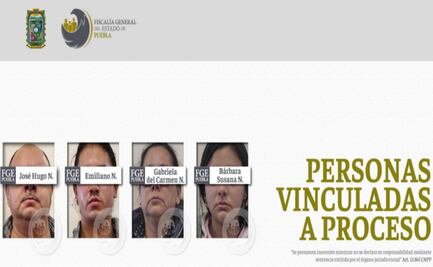 Vinculan a cuatro por delitos contra la salud en Puebla; descartan parentesco entre uno de los detenidos y exgobernador