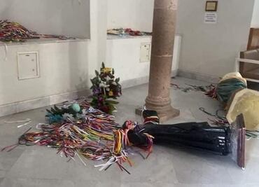Arquidiócesis expresa preocupación y tristeza por vandalismo en iglesia de Santa María de Magdalena en Sonora